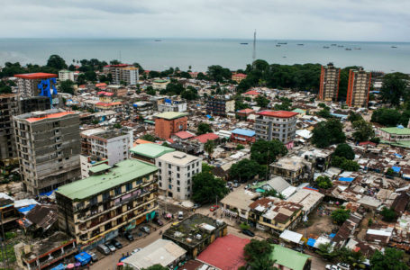 Vue générale de Conakry, la capitale de Guinée. Getty Images/Waldo Swiegers/Bloomberg